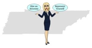 Tennessee hire attorney self represent