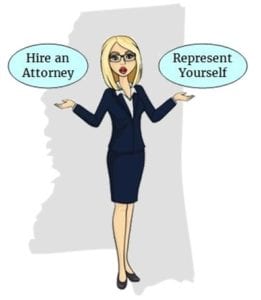 Mississippi hire attorney self represent