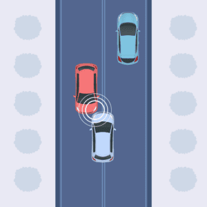 Head on collision diagram